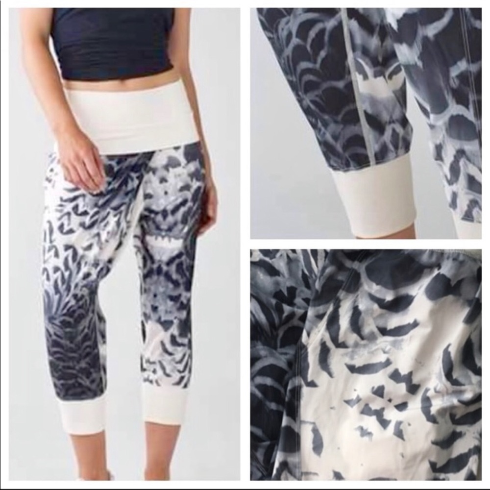 Lululemon grey and white pants - Picture 3 of 3